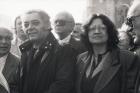 A köztársaság kikiáltásának ünnepsége, 1989. október 23-án, Csoóry Sándor költő
