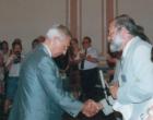 Ivánfi Jenő és Ráday Mihály a Podmaniczky-díj átadásakor