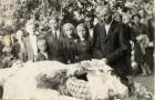 Tomasovszky Mária édesanyjának temetése 
