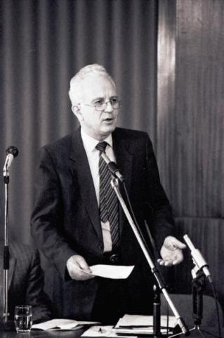 A Nagy Imre per törvényességi óvásának tárgyalása a Legfelsőbb Bíróságon 1989. július 6-án, Dornbach Alajos védő