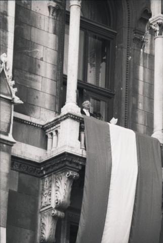 A köztársaság kikiáltásának ünnepsége, 1989. október 23-án