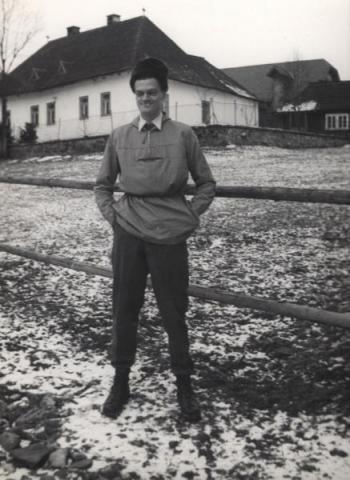 Maléter Pál a Tátrában 1954-ben