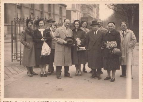 Násznép a Hervé házaspár esküvőjén 