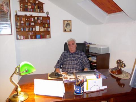 Nacsády András irodájában
