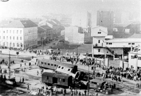 A Széna tér 1956-ban