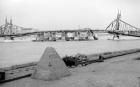 A Szabadság híd  ideiglenes helyreállítása, Budapest