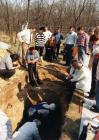 A Nagy Imre-per áldozatainak exhumálása és azonosítása az Új Köztemető 301-es parcellájában