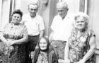 Nagy Bálint nagyanyja a 80. születésnapján 