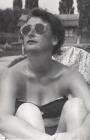 Gyenes Judith Balatonfüreden 1955 nyarán